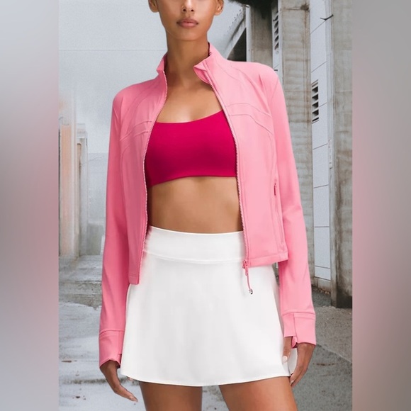 NEW Lululemon 2024 Define Cropped Jacket *Nulu - Sakura Pink - Picture 11 of 12